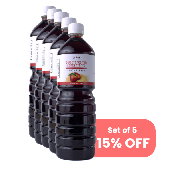 Peach Tea - Set of 5